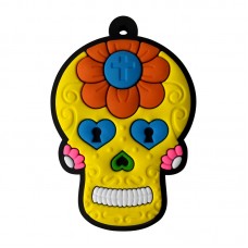 LD003 - Caveira Mexicana Amarelo